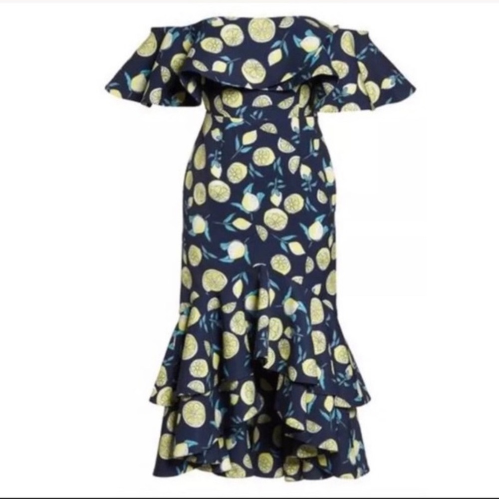 Fame and Partners Lemon Dress